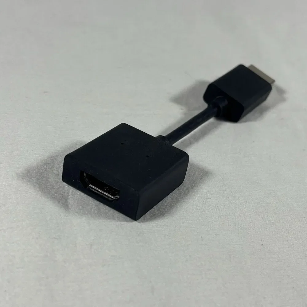 HDMI Male to Female Extension Adapter Short Cable Coupler Black